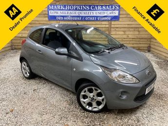 Ford Ka 1.2 Zetec Hatchback 3dr Petrol Manual Euro 5 (s/s) (69 ps)