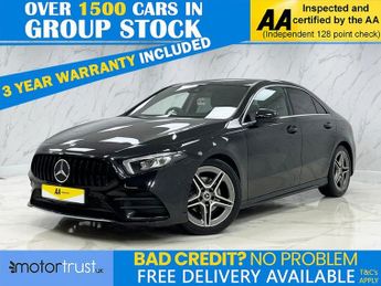 MERCEDES-BENZ A-CLASS 1.5 A180d AMG Line (Executive) Saloon 4dr Diesel 7G-DCT Euro 6 (