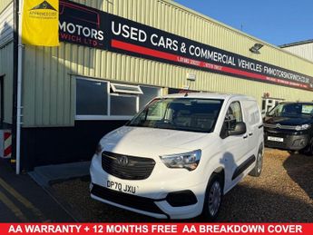 Vauxhall Combo 1.6 Turbo D 2300 Sportive Panel Van 4dr Diesel Manual L1 H1 Euro