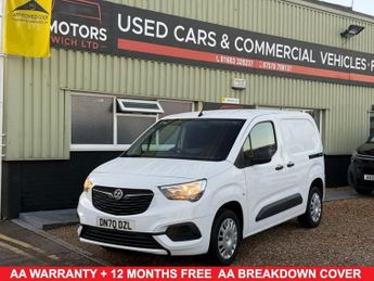 Vauxhall Combo 1.6 Turbo D 2300 Sportive Panel Van 4dr Diesel Manual L1 H1 Euro