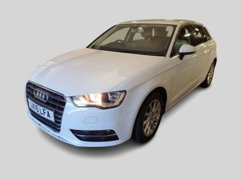 AUDI A3 1.4 TFSI SE Sportback 5dr Petrol S Tronic Euro 6 (s/s) (125 ps)