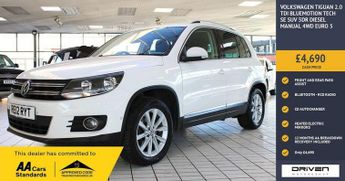 Volkswagen Tiguan 2.0 TDI BlueMotion Tech SE SUV 5dr Diesel Manual 4WD Euro 5 (s/s