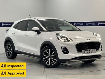 FORD PUMA 1.0T EcoBoost MHEV Titanium SUV 5dr Petrol Manual Euro 6 (s/s) (