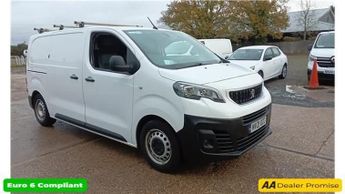 Peugeot Expert White 1.5 BlueHDi MWB, 58,800 miles, 1 owner, Euro 6, 6-Speed Ma