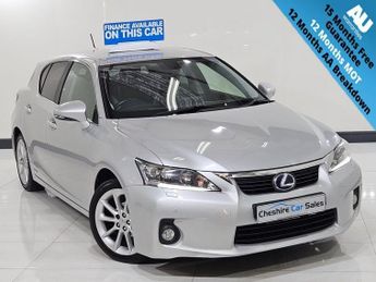 LEXUS CT 1.8 200h SE-L Hatchback 5dr Petrol Hybrid CVT Euro 5 (s/s) (136 
