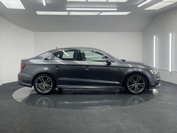 AUDI A3 2.0 TDI S line Saloon 4dr Diesel S Tronic quattro Euro 6 (s/s) (