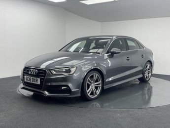 AUDI A3 2.0 TDI S line Saloon 4dr Diesel S Tronic quattro Euro 6 (s/s) (