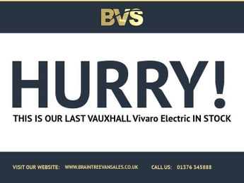VAUXHALL Vivaro Electric 3100 50kWh Prime Panel Van 6dr Electric Auto L2 H1 (7.4kW Charge