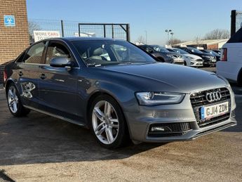 Audi A4 2.0 TDI S line Saloon 4 Door Diesel Manual Grey Low Tax