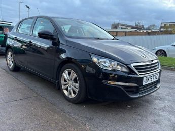 Peugeot 308 1.6 HDi Active Hatchback 5 Door Diesel Manual Black Low Tax