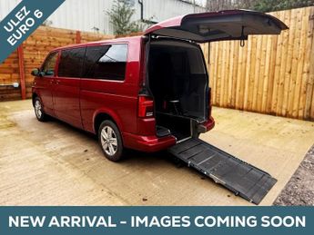 Volkswagen Transporter LWB 4 Seat Auto Wheelchair Accessible Disabled Access Vehicle WA