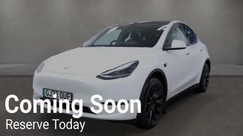 TESLA MODEL Y (Dual Motor) Long Range SUV 5dr Electric Auto 4WDE (384 bhp)