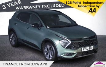 KIA SPORTAGE 1.6 h T-GDi GT-Line SUV 5dr Petrol Hybrid Auto Euro 6 (s/s) (226