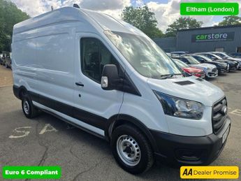 Ford Transit 2.0 350 EcoBlue Leader in white, 66,600 miles, full service hist