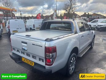 FORD RANGER 2.0 EcoBlue Wildtrak in silver, 56,000 miles, Euro 6 ULEZ, 4x4, 
