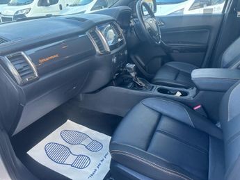 FORD RANGER 2.0 EcoBlue Wildtrak in silver, 56,000 miles, Euro 6 ULEZ, 4x4, 