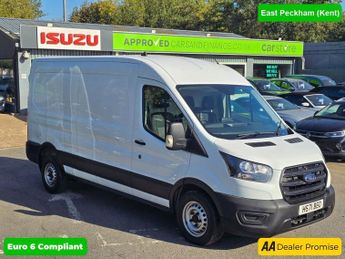 Ford Transit 2.0 350 EcoBlue Leader in white, 30,900 miles, service history, 