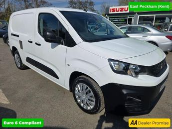 Peugeot Partner 1.5 BlueHDi 950 LWB Crew Cab, 55,000 miles, 1 owner, F.S.H, Euro