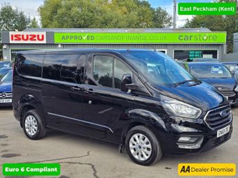 Ford Transit 2.0 320 EcoBlue Crew Van in Black, 71,800 miles, ULEZ Euro 6, 6-
