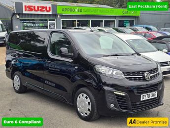 Vauxhall Vivaro 2.0 Turbo D 3100 Sportive Van, 52,000 miles, 1 owner, Euro 6 ULE