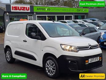 Citroen Berlingo 1.5 BlueHDi 1000 Enterprise M Pro Panel Van in white, 39,000 mil