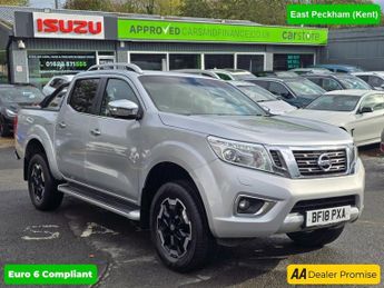 Nissan Navara Silver 2.3 dCi Tekna Pickup, 76,500 miles, 1 owner, Euro 6 ULEZ,