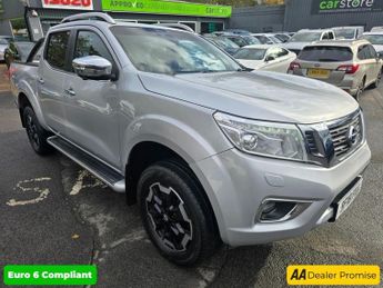 NISSAN NAVARA Silver 2.3 dCi Tekna Pickup, 76,500 miles, 1 owner, Euro 6 ULEZ,