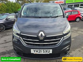 RENAULT TRAFIC Grey 2.0 dCi ENERGY 28 Sport Nav Van, Automatic , Euro 6 ULEZ, S