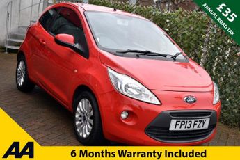 Ford Ka 1.2 ZETEC 3 DOOR 68 BHP