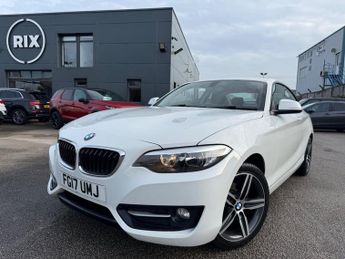 BMW 218 2.0 218d Sport Coupe 2dr Diesel Auto Euro 6-2 FORMER KEEPERS-BLU