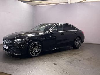 MERCEDES-BENZ C CLASS 2.0 C220dh MHEV AMG Line (Premium) Saloon 4dr Diesel Hybrid G-Tr