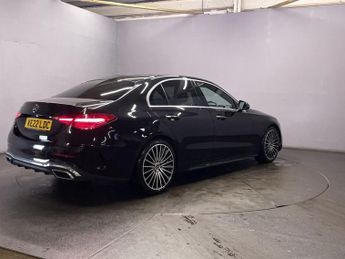 MERCEDES-BENZ C CLASS 2.0 C220dh MHEV AMG Line (Premium) Saloon 4dr Diesel Hybrid G-Tr