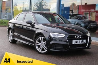 Audi A3 1.5 TFSI CoD S line Saloon 4dr Petrol Manual Euro 6 (s/s) (150 p