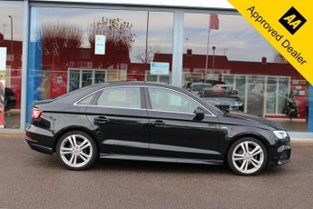 AUDI A3 1.5 TFSI CoD S line Saloon 4dr Petrol Manual Euro 6 (s/s) (150 p