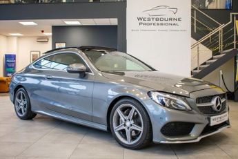 Mercedes C Class 2.1 C220d AMG Line (Premium Plus) Coupe 2dr Diesel G-Tronic+ Eur