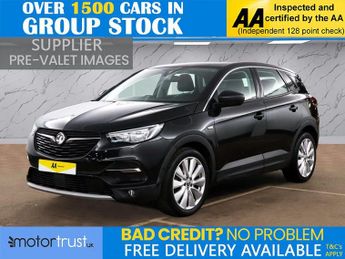 Vauxhall Grandland 1.2 Turbo Elite Nav SUV 5dr Petrol Manual 6Spd Euro 6 (s/s) (130