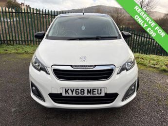 PEUGEOT 108 1.0 Allure Hatchback 5dr Petrol Manual Euro 6 (72 ps)