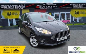 Ford Fiesta 1.25 Zetec Hatchback 5dr Petrol Manual Euro 5 (82 ps)
