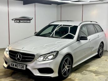 MERCEDES-BENZ E-CLASS 2.1 E220 BlueTEC AMG Night Edition Estate 5dr Diesel G-Tronic+ E