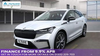 Skoda Enyaq 82kWh 80x SportLine SUV 5dr Electric Auto 4WD (DC125kW) (265 ps)