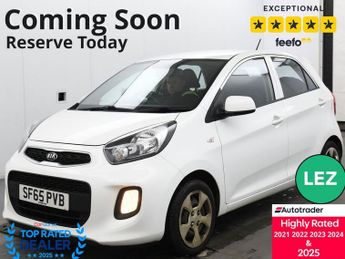 Kia Picanto 1.0 1 Hatchback 5dr Petrol Manual Euro 6 (65 bhp)