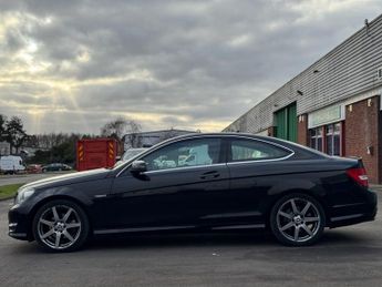 MERCEDES-BENZ C-CLASS 2.1 C220 CDI AMG Sport Edition Coupe 2dr Diesel G-Tronic+ Euro 5