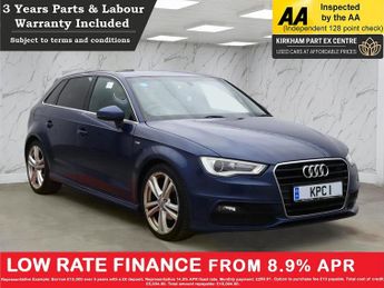 Audi A3 2.0 TDI S line Sportback 5dr Diesel Manual Euro 6 (s/s) (150 ps)