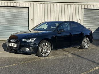 AUDI A4 2.0 TFSI 40 Black Edition Saloon 4dr Petrol S Tronic Euro 6 (s/s
