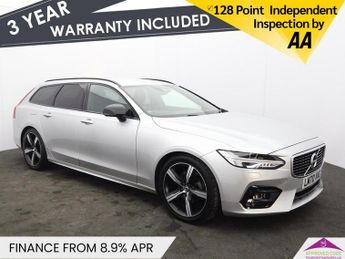 VOLVO V90 2.0 T4 R-Design Plus Estate 5dr Petrol Auto Euro 6 (s/s) (190 ps