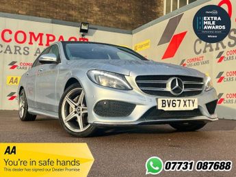Mercedes C Class 2.0 C200 AMG Line (Premium) Saloon 4dr Petrol G-Tronic+ Euro 6 (