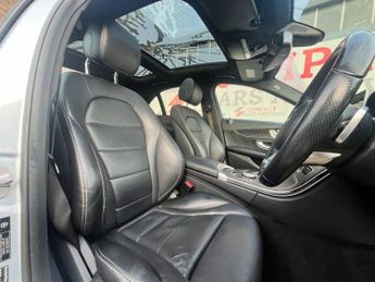 MERCEDES-BENZ C-CLASS 2.0 C200 AMG Line (Premium) Saloon 4dr Petrol G-Tronic+ Euro 6 (