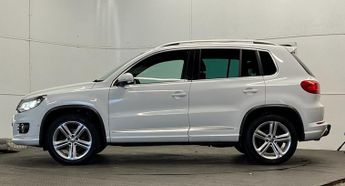 VOLKSWAGEN TIGUAN 2.0 TDI BlueMotion Tech R-Line SUV 5dr Diesel DSG 4WD Euro 5 (s/