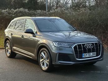 AUDI Q7 3.0 TFSIe V6 55 S line SUV 5dr Petrol Plug-in Hybrid Tiptronic q