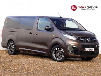 Vauxhall Vivaro 50kWh Elite MPV Electric Auto LWB (8 Seat) 5dr - Just 9,312 Mile